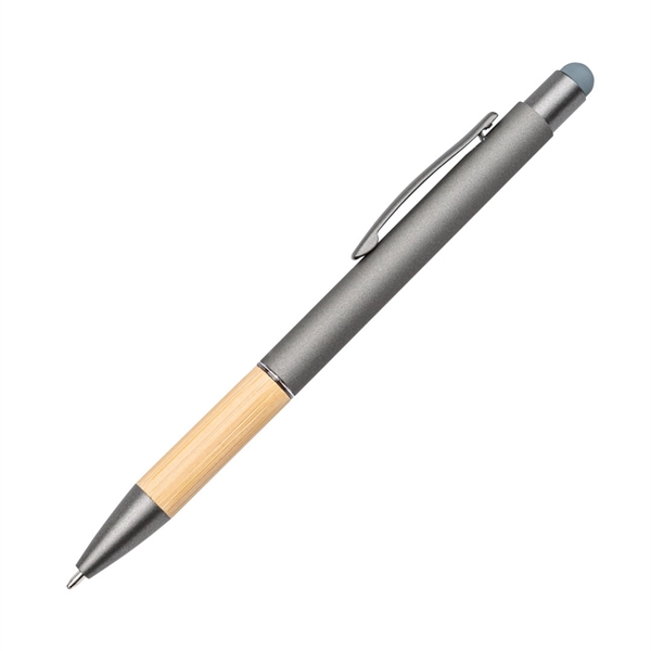 Assia Metal Pen w/Bamboo Grip & Black Refill - Assia Metal Pen w/Bamboo Grip & Black Refill - Image 6 of 13