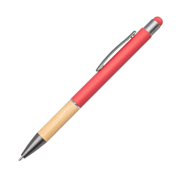 Assia Metal Pen w/Bamboo Grip & Black Refill - Assia Metal Pen w/Bamboo Grip & Black Refill - Image 10 of 13