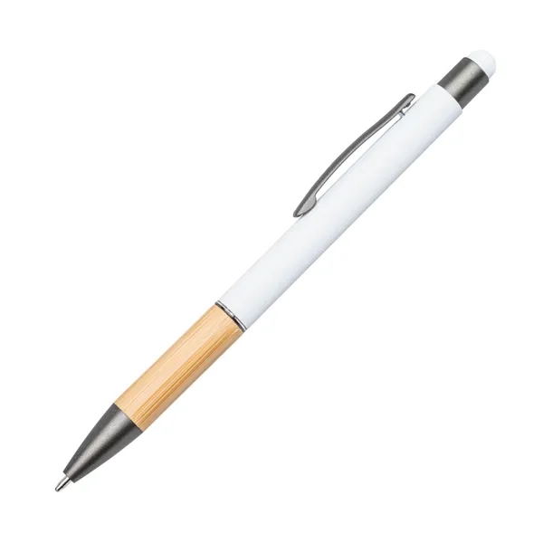 Assia Metal Pen w/Bamboo Grip & Black Refill - Assia Metal Pen w/Bamboo Grip & Black Refill - Image 12 of 13