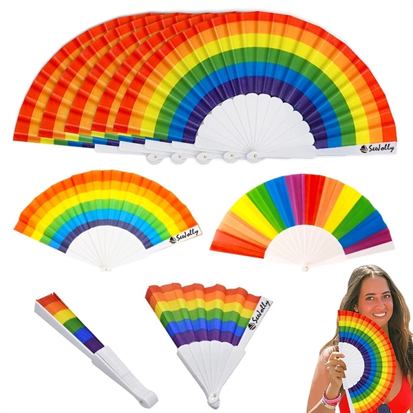 Pride Rainbow Fans - Pride Rainbow Fans - Image 0 of 2