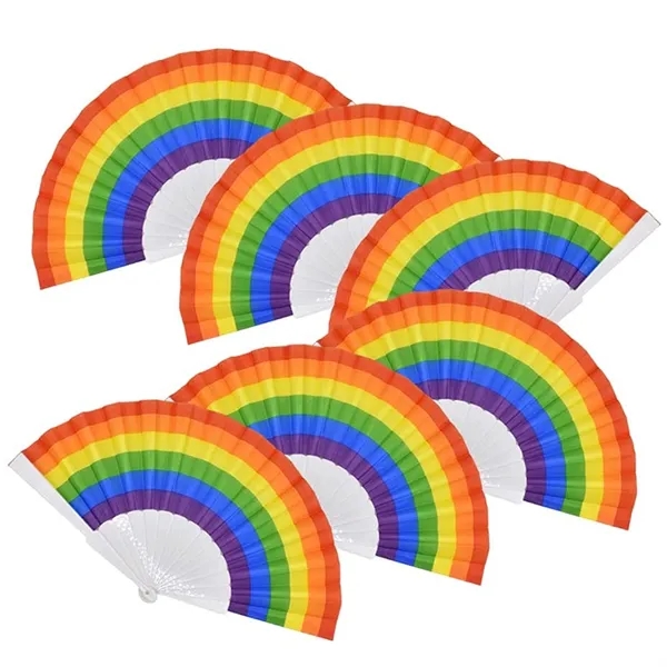 Pride Rainbow Fans - Pride Rainbow Fans - Image 2 of 2