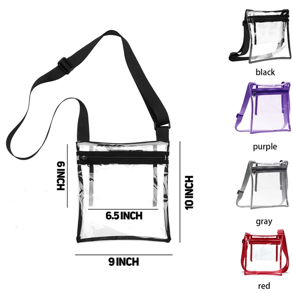 Clear Bag Stadium Approved Crossbody - Clear Bag Stadium Approved Crossbody - Image 1 of 3