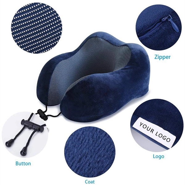 Flight Headrest Sleep Portable Plane Accessorie Neck Pillow. - Flight Headrest Sleep Portable Plane Accessorie Neck Pillow. - Image 1 of 1
