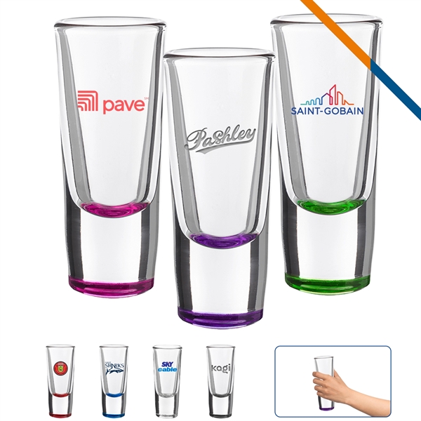 Wyman Heavy Base Shot Glasses - 1.5 OZ. - Wyman Heavy Base Shot Glasses - 1.5 OZ. - Image 0 of 9