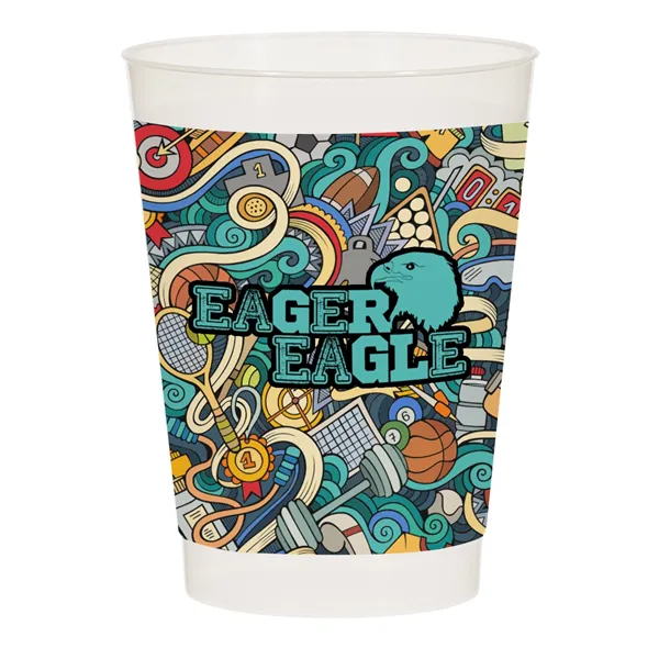 10 Oz. Full Color Frost Flex Cup - 10 Oz. Full Color Frost Flex Cup - Image 0 of 2