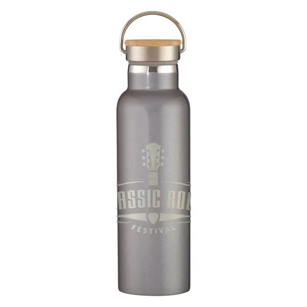 21 Oz. Full Laser Tipton Stainless Steel Bottle With Bamb... - 21 Oz. Full Laser Tipton Stainless Steel Bottle With Bamb... - Image 1 of 17