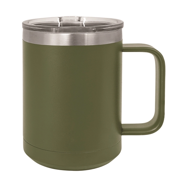 Polar Camel 15oz. Stainless Steel Coffee Mug - Polar Camel 15oz. Stainless Steel Coffee Mug - Image 34 of 36