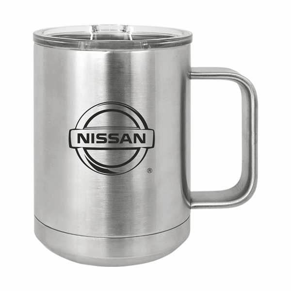 Polar Camel 15oz. Stainless Steel Coffee Mug - Polar Camel 15oz. Stainless Steel Coffee Mug - Image 35 of 36