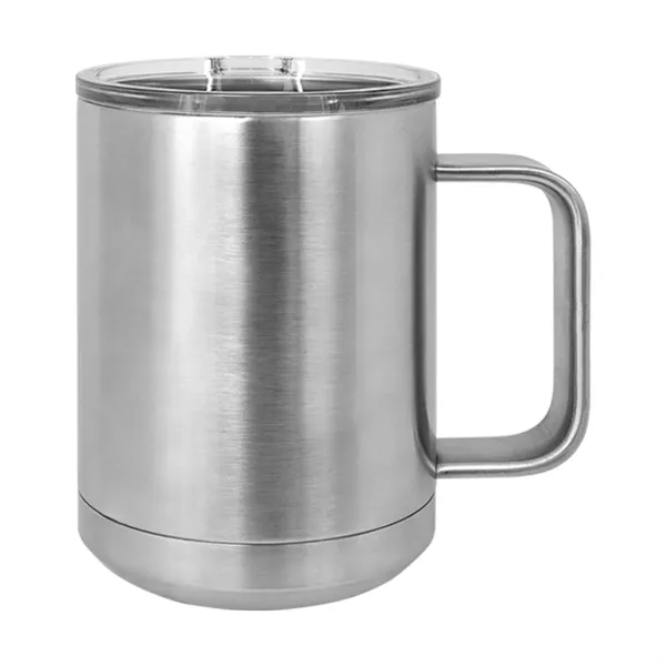 Polar Camel 15oz. Stainless Steel Coffee Mug - Polar Camel 15oz. Stainless Steel Coffee Mug - Image 36 of 36