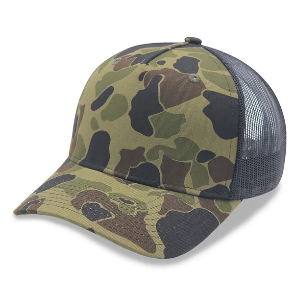 Premium 5 Panels Trucker Cap - Premium 5 Panels Trucker Cap - Image 17 of 30