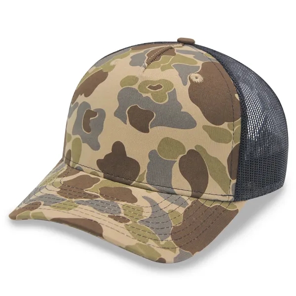 Premium 5 Panels Trucker Cap - Premium 5 Panels Trucker Cap - Image 18 of 30