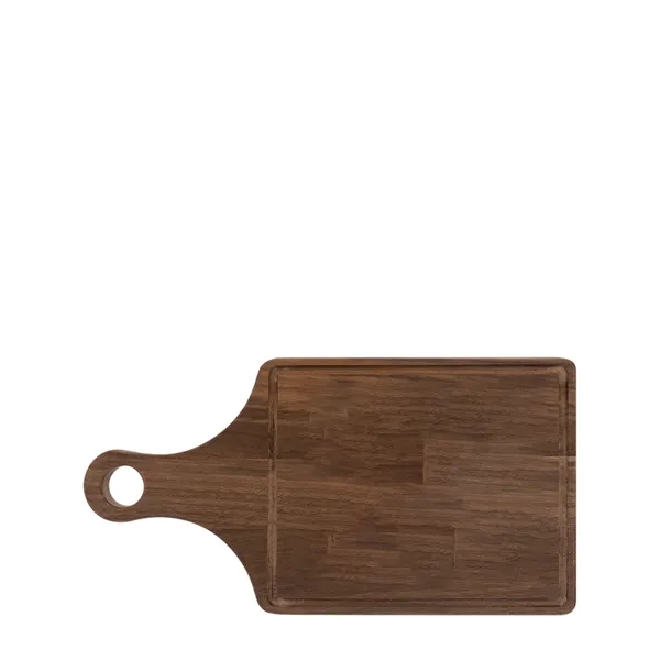 Maple Cutting Board Paddle Shape with Drip Ring - Maple Cutting Board Paddle Shape with Drip Ring - Image 2 of 4