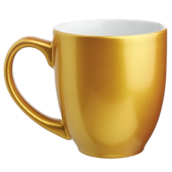 16 oz Metallic Bistro Coffee Mug - 16 oz Metallic Bistro Coffee Mug - Image 4 of 9