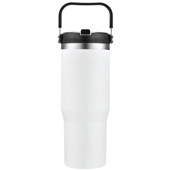 Falcon 30 oz. Vacuum Insulated Tumbler w/ Handle - Falcon 30 oz. Vacuum Insulated Tumbler w/ Handle - Image 7 of 7