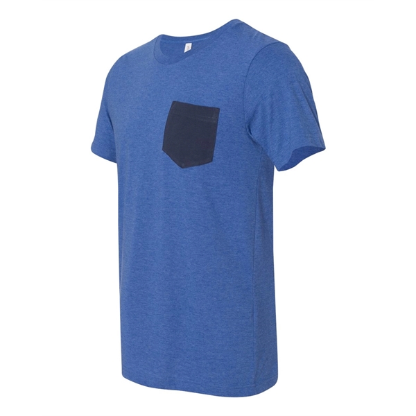 BELLA + CANVAS Jersey Henley - BELLA + CANVAS Jersey Henley - Image 23 of 27