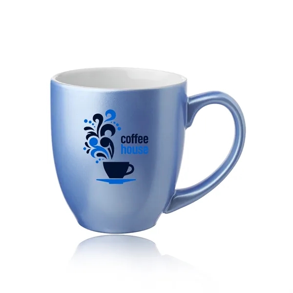16 oz. Metallic Bistro Coffee Mug - 16 oz. Metallic Bistro Coffee Mug - Image 1 of 8