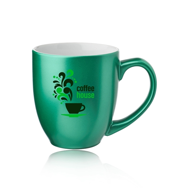 16 oz. Metallic Bistro Coffee Mug - 16 oz. Metallic Bistro Coffee Mug - Image 5 of 8