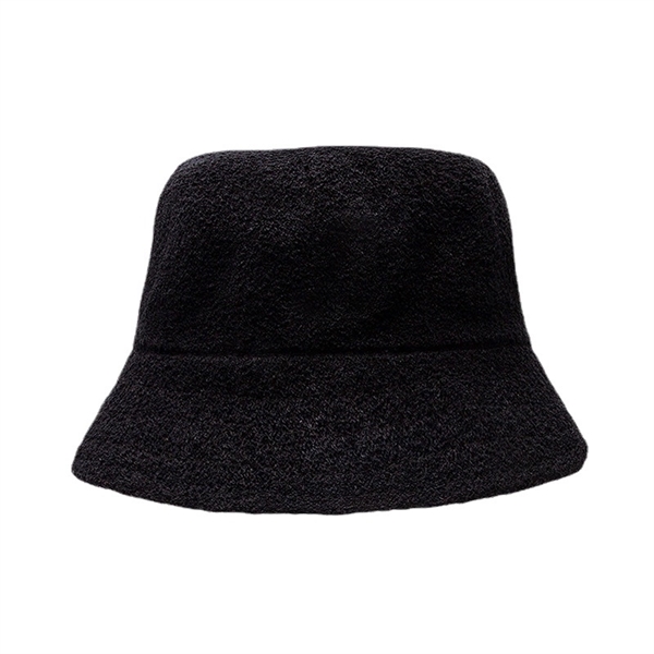 Travel Terrycloth Towel Bucket Hat With Embroidered Logo - Travel Terrycloth Towel Bucket Hat With Embroidered Logo - Image 3 of 6