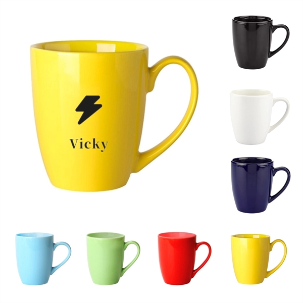 12 Oz. Ceramic Coffee Mug - 12 Oz. Ceramic Coffee Mug - Image 12 of 13