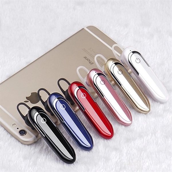 Wireless Headset With Noise Cancelling Mic Bluetooth Earbud - Wireless Headset With Noise Cancelling Mic Bluetooth Earbud - Image 2 of 9
