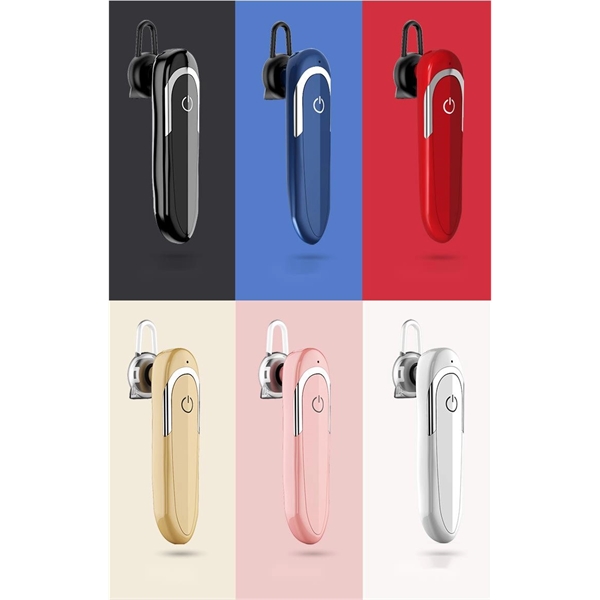 Wireless Headset With Noise Cancelling Mic Bluetooth Earbud - Wireless Headset With Noise Cancelling Mic Bluetooth Earbud - Image 4 of 9