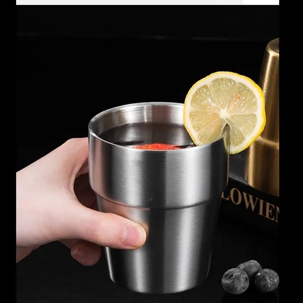 304 Double Stainless Steel Beer & Coffee Mug - 304 Double Stainless Steel Beer & Coffee Mug - Image 0 of 5