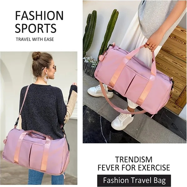 Fashion Fitness Travel Bag - Fashion Fitness Travel Bag - Image 6 of 6