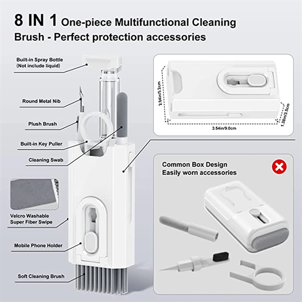 8 In 1 Electronic Cleaner Kit - 8 In 1 Electronic Cleaner Kit - Image 5 of 5