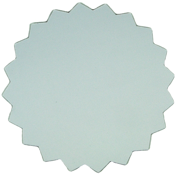 Custom Sunburst Shape Soft Mouse Pad