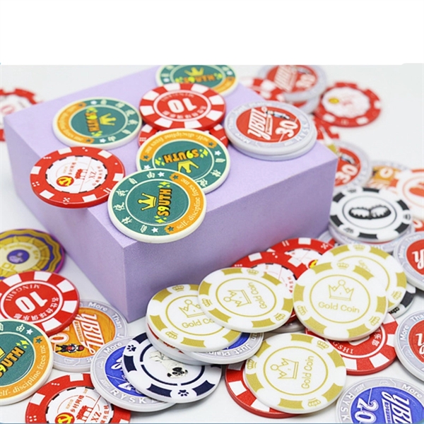 Custom Game Casino Poker Chip for Blackjack Gambling - Custom Game Casino Poker Chip for Blackjack Gambling - Image 3 of 4