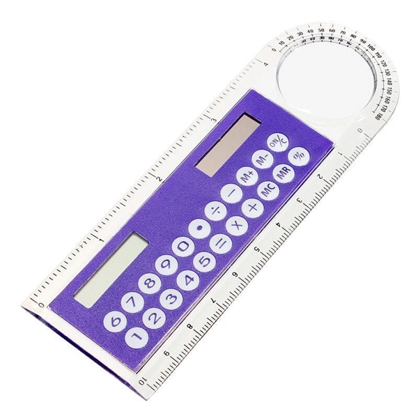 3 in 1 Ruler Pocket Math  Solar Power Calculator - 3 in 1 Ruler Pocket Math  Solar Power Calculator - Image 1 of 3