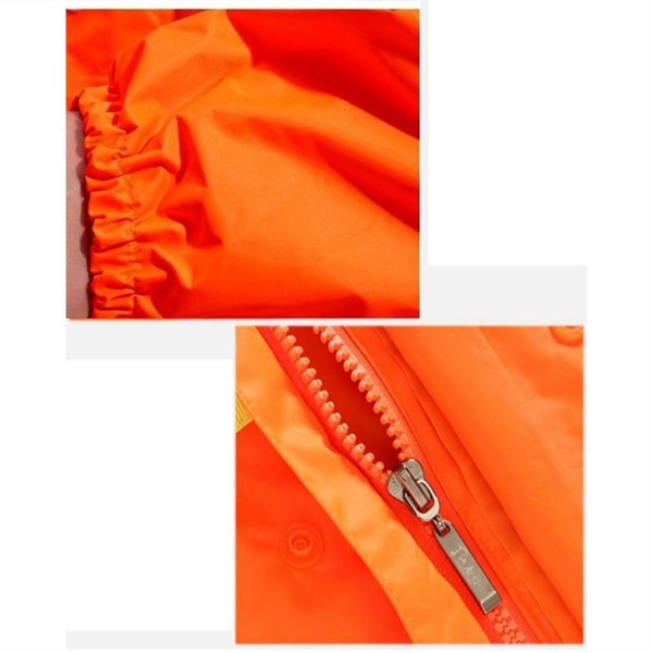 Reflective Rain Poncho - Reflective Rain Poncho - Image 2 of 3
