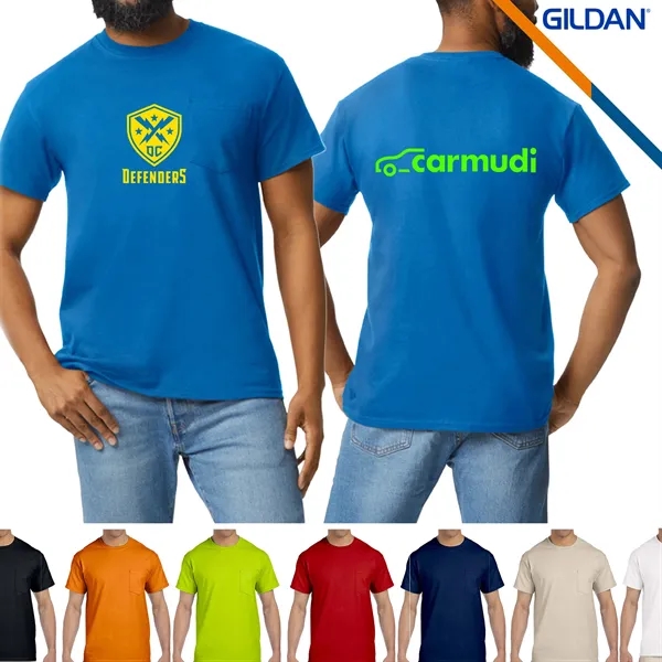 Gildan® 6.1oz 100% Cotton Preshrunk T-Shirts - Gildan® 6.1oz 100% Cotton Preshrunk T-Shirts - Image 0 of 4