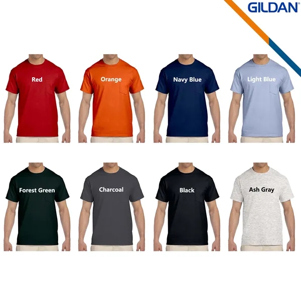 Gildan® 6.1oz 100% Cotton Preshrunk T-Shirts - Gildan® 6.1oz 100% Cotton Preshrunk T-Shirts - Image 3 of 4