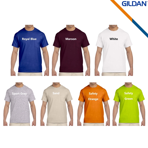 Gildan® 6.1oz 100% Cotton Preshrunk T-Shirts - Gildan® 6.1oz 100% Cotton Preshrunk T-Shirts - Image 4 of 4