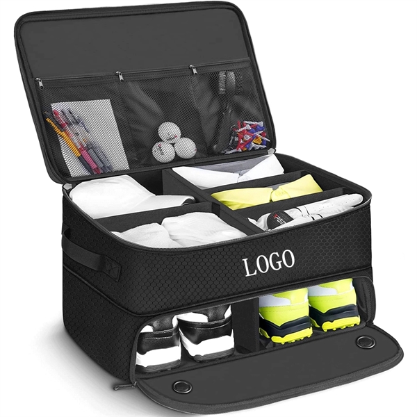 2 Layers Golf Trunk Organizer - 2 Layers Golf Trunk Organizer - Image 0 of 5