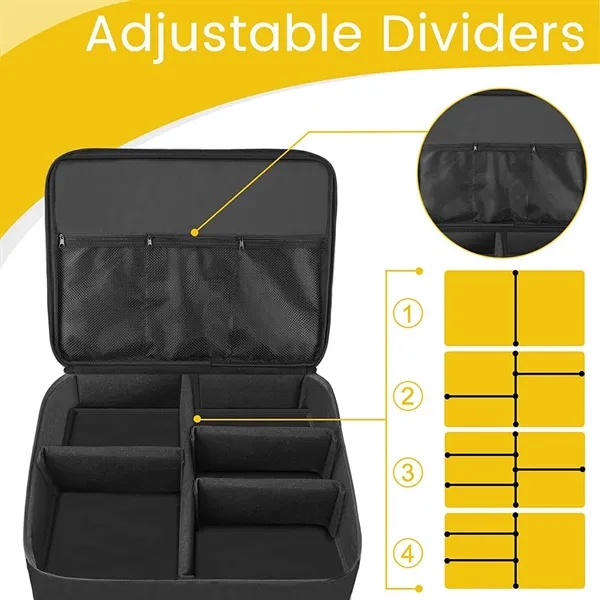 2 Layers Golf Trunk Organizer - 2 Layers Golf Trunk Organizer - Image 2 of 5