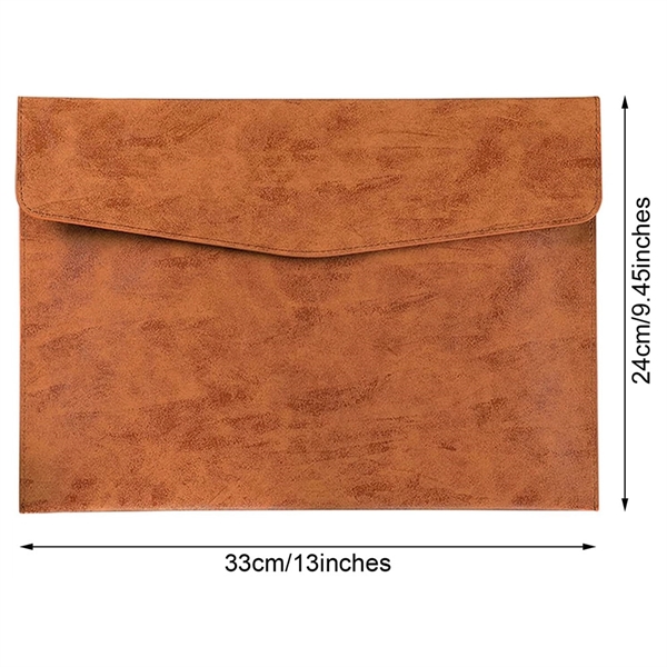 PU Leather A4 Document Holder - PU Leather A4 Document Holder - Image 3 of 7