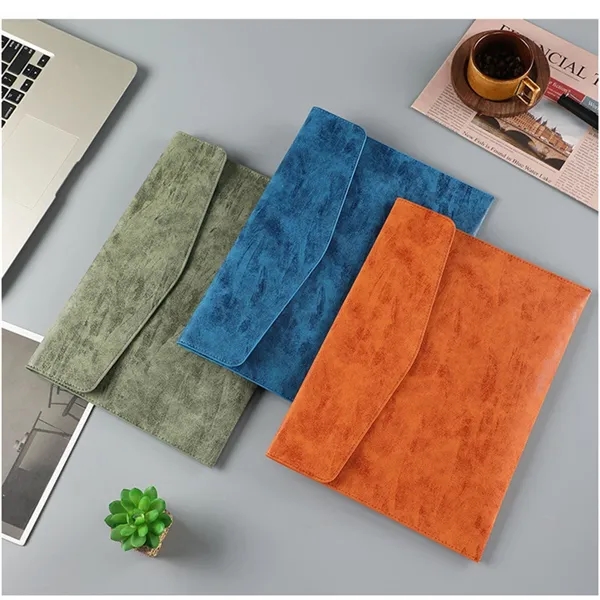 PU Leather A4 Document Holder - PU Leather A4 Document Holder - Image 4 of 7