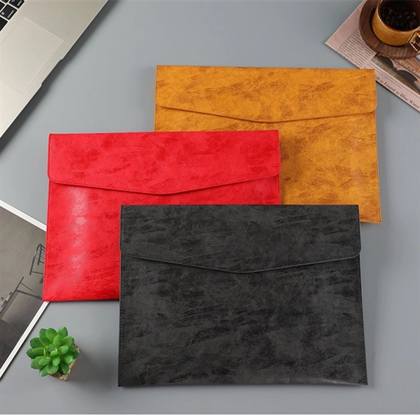 PU Leather A4 Document Holder - PU Leather A4 Document Holder - Image 5 of 7