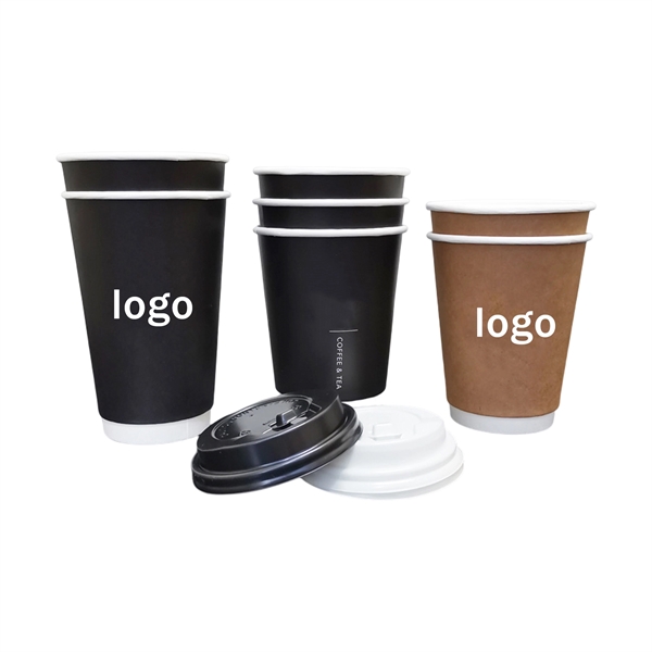 12 Oz. Double Wall Paper Cup - 12 Oz. Double Wall Paper Cup - Image 1 of 2
