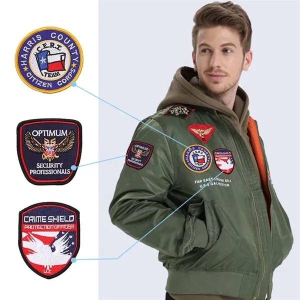 Custom Embroidered Patches - Custom Embroidered Patches - Image 1 of 5