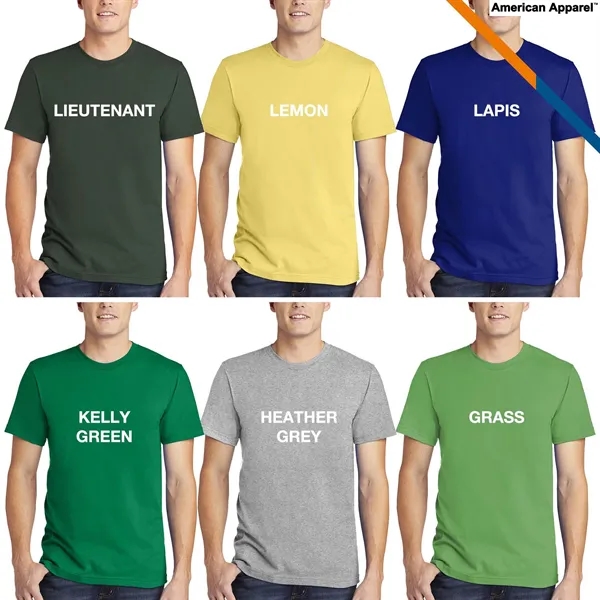 American Apparel® 100% Cotton Tees - American Apparel® 100% Cotton Tees - Image 6 of 9