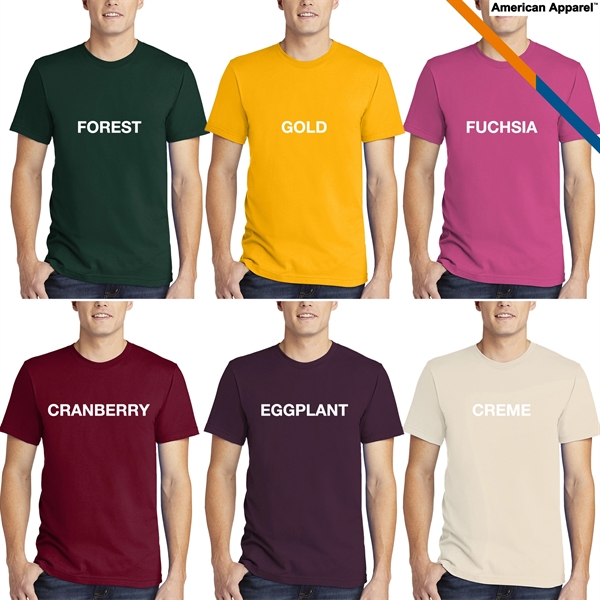 American Apparel® 100% Cotton Tees - American Apparel® 100% Cotton Tees - Image 7 of 9