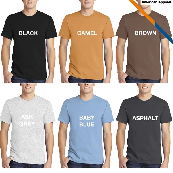 American Apparel® 100% Cotton Tees - American Apparel® 100% Cotton Tees - Image 8 of 9