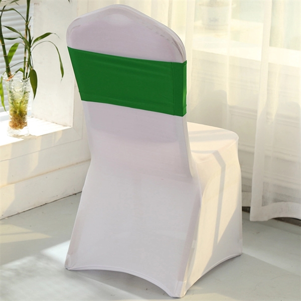 Polyester Bandage Style Chair Cover - Polyester Bandage Style Chair Cover - Image 2 of 3