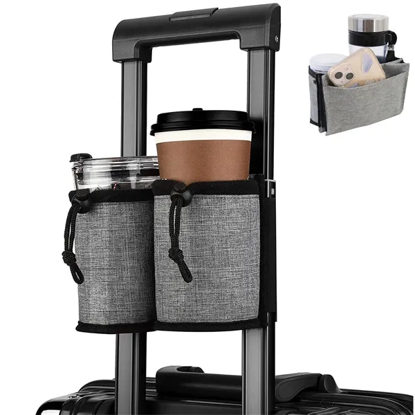 Luggage Travel Cup Holder - Luggage Travel Cup Holder - Image 0 of 7
