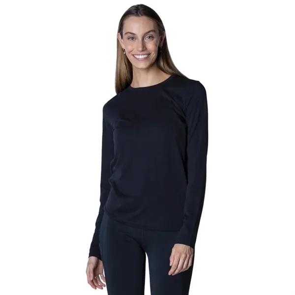 Levelwear Ladies Island Long Sleeve T-Shirt - Levelwear Ladies Island Long Sleeve T-Shirt - Image 3 of 4