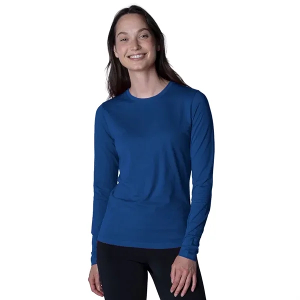 Levelwear Ladies Island Long Sleeve T-Shirt - Levelwear Ladies Island Long Sleeve T-Shirt - Image 4 of 4