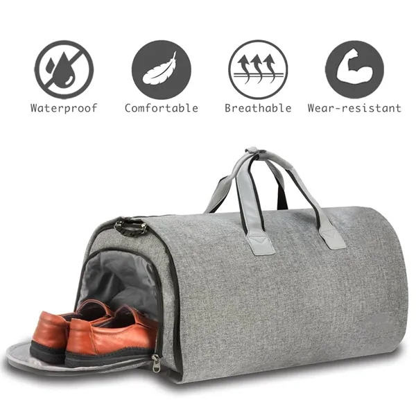 2 in 1 Hanging Suitcase Suit Travel Bags - 2 in 1 Hanging Suitcase Suit Travel Bags - Image 3 of 9
